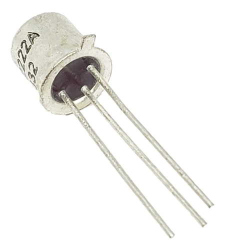Pack X 5 Transistor 2n2222a Metalico N2222 To-18 50v 0.8a