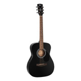 Guitarra Electroacústica Cort Standard Af510e Para Diestros Black Satin