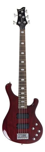 Contra Baixo Strinberg Ativo Sab550 Twr Custom Wine Red Quantidade De Cordas 5