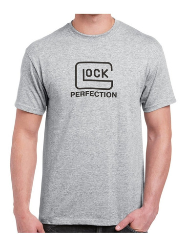 Remera Glock 9mm Tiro 100% Algodón 