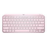 Teclado Logitech Mx Keys Mini Inalambrico Iluminado Rosa