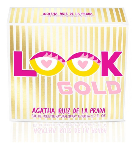 Agatha Ruiz De La Prada Look Gold Edt X80ml Masaromas