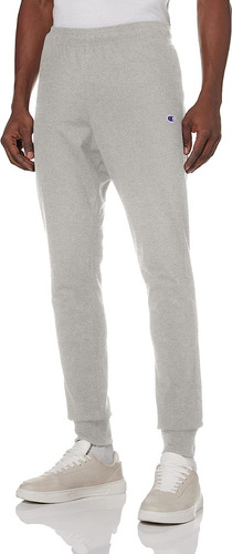 Pants Jogger Champion Original Gris Hombre Casual Comodo Pro