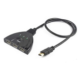 Switch Hdmi 3x1 Multiplicador De Puertos Hdmi 