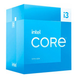 Processador Intel Core I3 13100 3.4ghz 4.5ghz Turbo Lga 1700