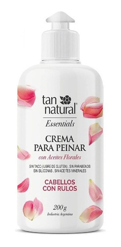 Crema Para Peinar Cabellos Con Rulos Tan Natural- 200g