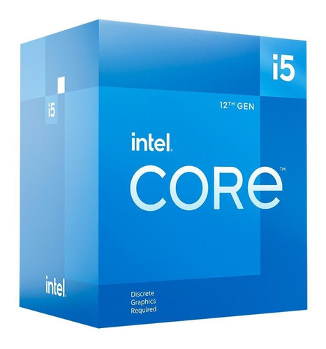 Processador Intel Core I5 12400f, 2.5ghz, Cache 18mb