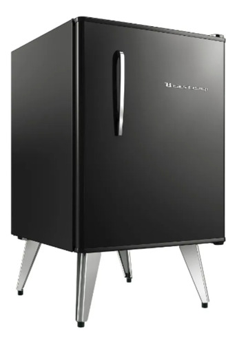 Frigobar Brastemp Retrô 76l  Preto 220v Charme Vintage 