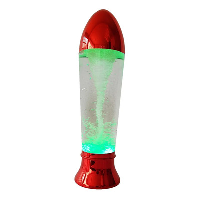 Lámpara De Lava De Torbellino Color De La Estructura Rojo | MercadoLibre