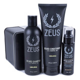 Zeus Kit De Inicio De Barba Para Barbas Gruesas, Combo De La