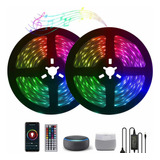 Tira Led Wifi Rgb5050 Música Luces Led Alexa 20m Tira Led