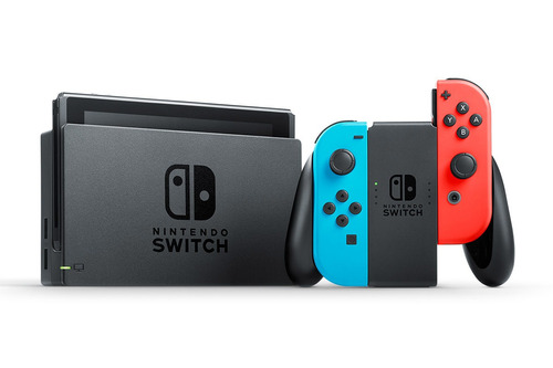 Nintendo Switch Hac-001 32gb Standard Color  Rojo Neón, Azul Neón Y Negro