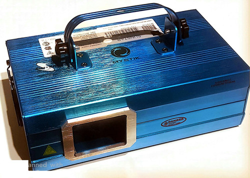 Laser Mistik Azul 300 Mw Audiorrit. Dmx Ver Video Dj Garmath