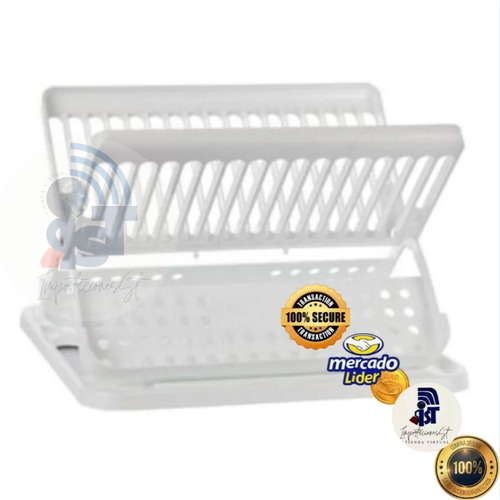 Escurridor De Platos Cocina Platero Loza Desplegable. Ch