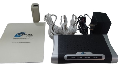 Adsl Modem Con Router Kn-dsl988er Con Cables 