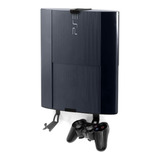 Soporte Pared Play Station 3 Super Slim (ps3) + 2 S. Control