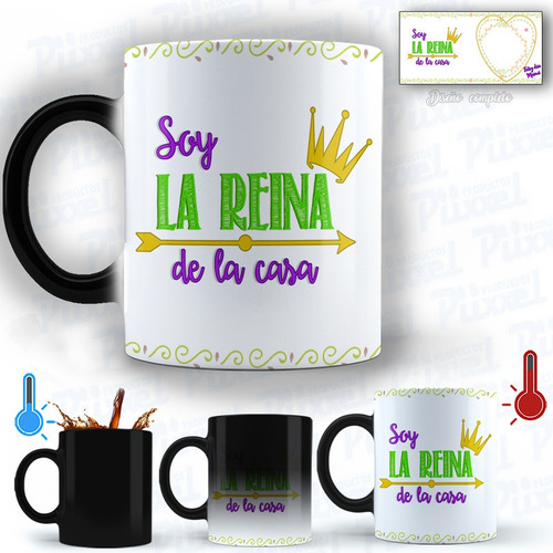 Taza Magica Regalo Dia De La Madre 10 De Mayo Mamá Modelo 10