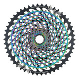 Cassete Sram Xx1 Axs Mod Xg1299 Eagle 10 50 12 Vel Rainbow Cor Preto