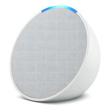 Smart Speaker Bluetooth Amazon Echo Pop Com Alexa Branco