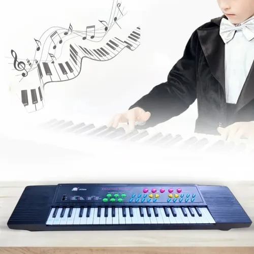 Teclado Electrónico Niño/niña Con Micrófono Piano 44 Teclas