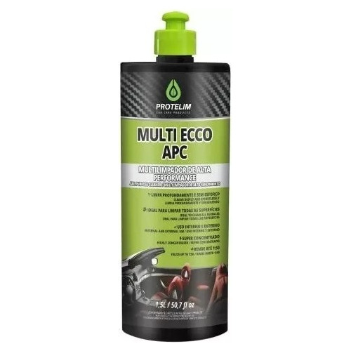 Multilimpador Protelim Apc Multi Ecco Automotivo 1l