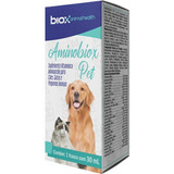 Suplemento Vitamínico Biox Aminobiox Pet Cães E Gatos 30ml