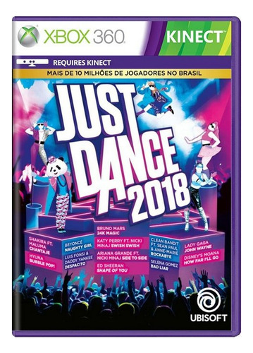 Jogo Just Dance 2018 - Kinect - Xbox 360 - Mídia Física