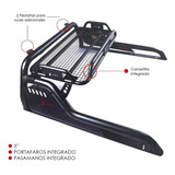 Roll Bar C/canastilla, Pasamanos Silverado Ram F-150 15-23