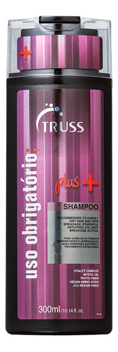 Shampoo Uso Obrigatório; Plus+ 300ml Truss Antiquebra Oferta