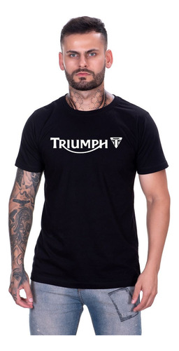 Camiseta Apaixonados Por Motos Veloz Cilindradas Triumph Top