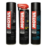 Limpiador Motul C1 + Lubricante Motul C4 + Mate E11