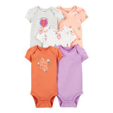 Carter´s Pack 5 Bodies Mangas Cortas So Very Cute 1p567010