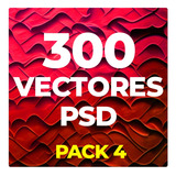 300 Vector Opttimus + Plantillas + Formato Psd + Pack 4