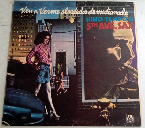 Nino Tempo 5th Ave Sax Ven A Verme A Medianoche Lp Arg Kktus