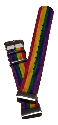 Correa Compatible Fitbit Charge3 Arcoíris Lgbt Orgullo Gay 