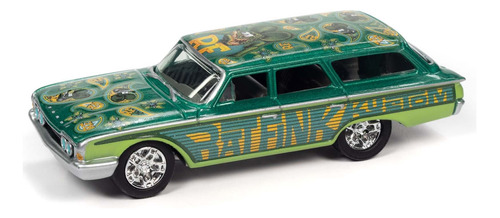 Miniatura - 1:64 - 1960 Ford Country Squire - Rat Finnk - Co