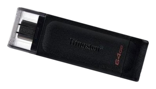 Pendrive 64gb Slider Black Kingston