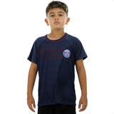 Camisa Braziline Psg Web Marinho - Infantil