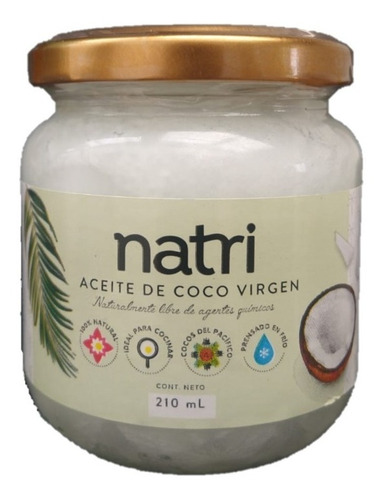 Aceite De Coco 210ml Virgen - g a $110