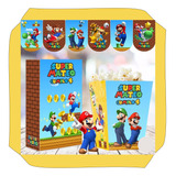 Kit Imprimible Super Mario Bros Decoracion Candy Bar Eventos