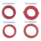 Kit Set Arandela Plástica P/flexible X40unid. Surtido Malvar