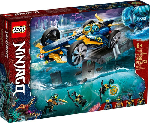 Lego Ninjago - Submarino Anfibio Ninja (71752)