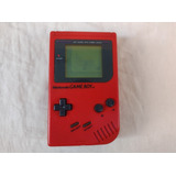 Game Boy Clássico Vermelho Funcionando Perfeitamente 