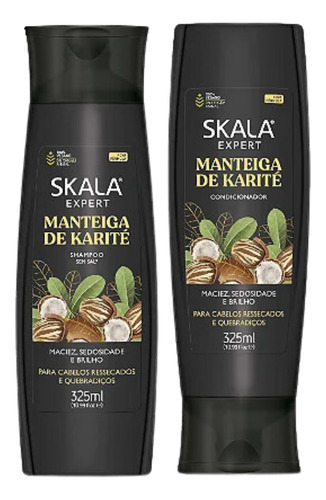 Shampoo + Condicionador Skala Manteiga De Karité 325ml