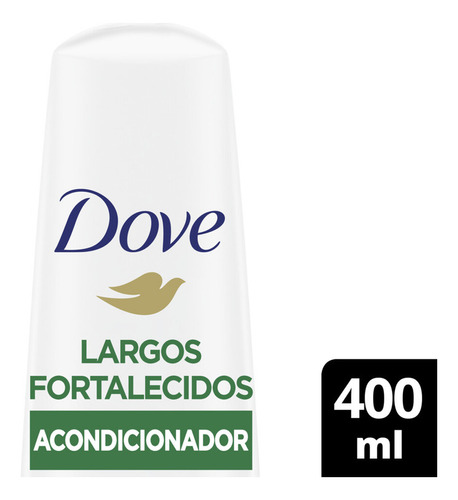 Acondicionador Dove Largos Fortalecidos + Biotina 400 Ml