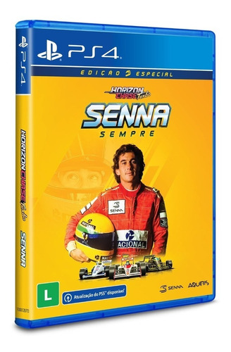 Horizon Chase Turno Senna Sempre Mídia Física Lacrado