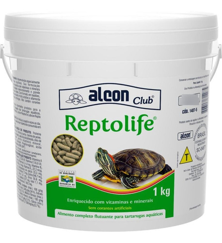 Ração * Alcon Club Reptolife 1kg