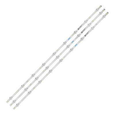 Barramento De Led Completo Aoc 43s5295/78 43s5195 Aluminio