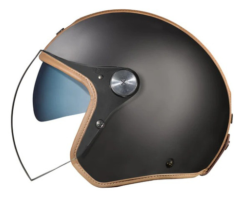 Casco Abierto X.g20 Groovy Sv Negro Camel