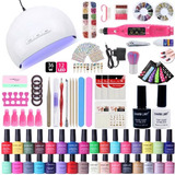 Kit Inicial X43 Completo Cabina Torno Esmaltados Uñas Semi